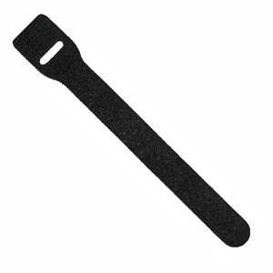 Hook & Loop Cable Tie Black (W)13mm x (L)200mm   