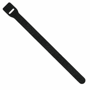 Hook & Loop Cable Tie Black (W)13mm x (L)300mm   