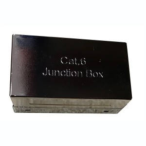 Inline Connector Cat6 IDC Punchdown Shielded Silver