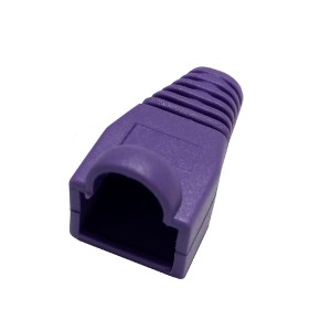Plug Boot RJ45 Snagless 5.8mm Purple   