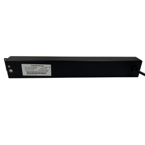IEC Power Distribution Units 6 Way Horizontal Switched 13A UK Plug 6x C13 Black (L)490mm Cord 3Mtr