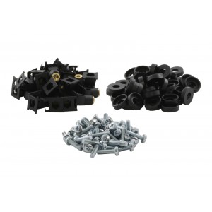 Rack Snaps (with screws & washers) 1-way Pack 50 Pcs