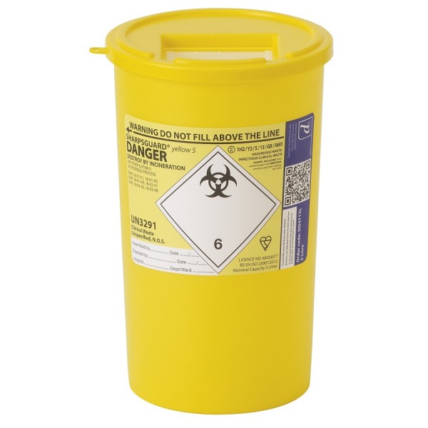 Sharpsguard Fibre Optic Sharp Bins