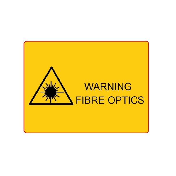 Fibre Laser Warning Labels
