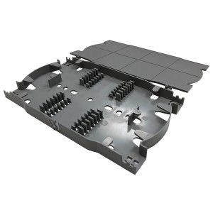 Fibre Splice Tray 12/24F Grey (H)17mm x (W)102mm x (L)160mm
