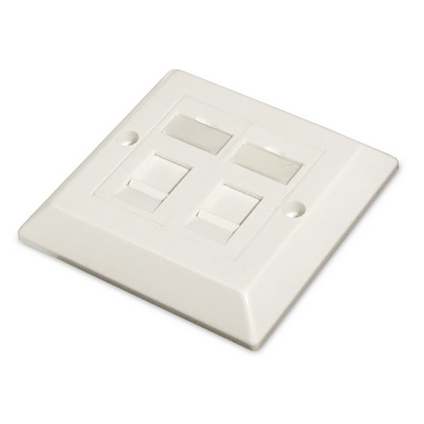 Ultima Bevelled Faceplates With Keystone Shutters