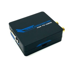 VGA to HDMI Convertor RCA Audio In USB Powered