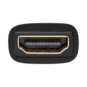 DVI-D Adaptor DVI-D Male HDMI Female Gold Plated Black