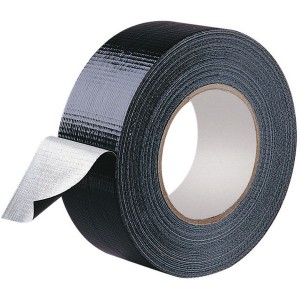 Waterproof 'Gaffa' Tape Black (W)48mm x (L)50Mtr