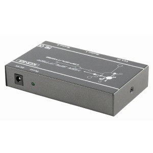 VGA Splitter 2 Way 1x VGA Male 2x VGA Female Mains Powered