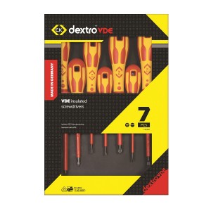 Screwdriver Set Slotted & Phillips 7 Piece DextroVDE 1000V