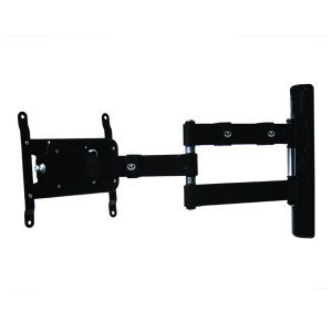 Flat Screen Wall Mount BT7515/B Double Articulated Arm Up to 200x200 Up to 47 Inch With Tilt & Swivel 25kg Black