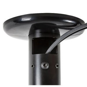 Pole Ceiling/Floor Mount BT7822 Heavy Duty 50mm 150kg Black