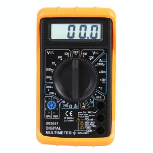 Digital Multimeter 500V AC/DC 20Ohm to 2MOhm 5A