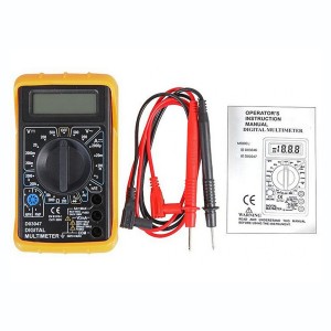 Digital Multimeter 500V AC/DC 20Ohm to 2MOhm 5A