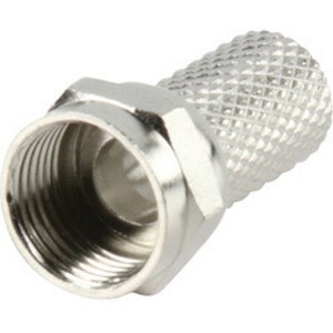 F-Type Connector Male RG6/CT100 75 Ohm Screw-on
