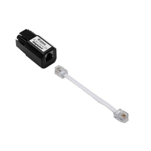 AdaptaJack RJ11 Plug to 4mm Sockets   