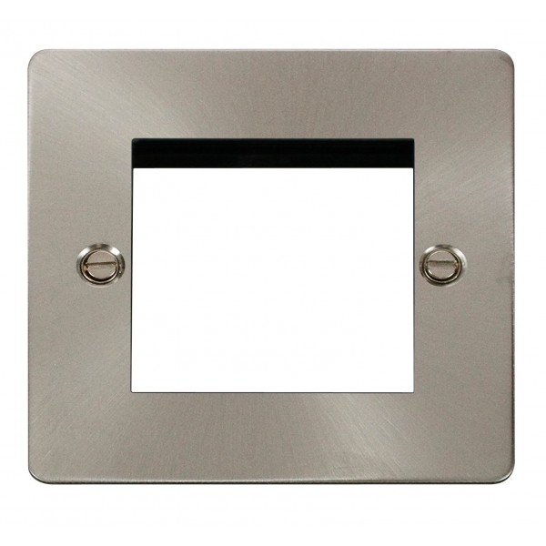 Scolmore Metallic Euro Faceplates