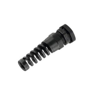 Cable Gland M20 Nylon Black Clearance Hole 20mm Cable Dia 4.3mm-7.8mm