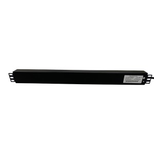IEC Power Distribution Units 20 Way Vertical Switched C20 Plug 20x C13 Black (L)700mm Cord 3Mtr