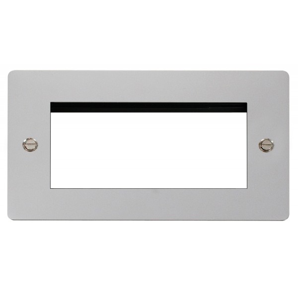 Scolmore Metallic Euro Faceplates