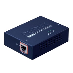 PoE Extender POE-E201 1 Port PoE+ (802.3at) 10/100/1000Mbps 100Mtr