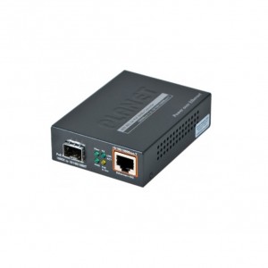 Media Converter 1000BASE-T to SFP SM/MM SFP PoE+ (802.3at) GTP-805A   