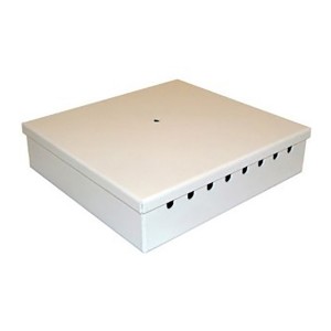 16 Way Tamper Proof Lid SM LC 8x Duplex Breakout Box Beige   