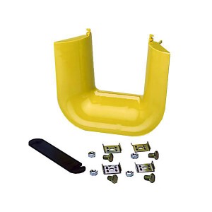 FiberGuide 4x4 Trumpet Flare Plastic LSZH FGS-MTRM-A  Yellow