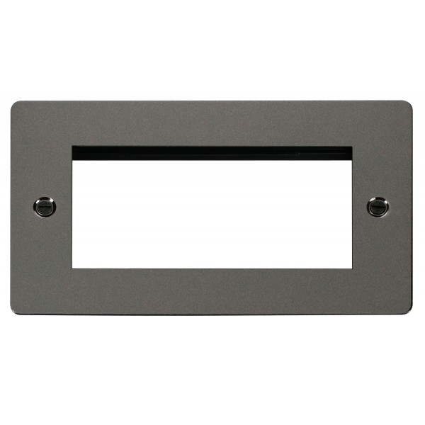 Scolmore Metallic Euro Faceplates