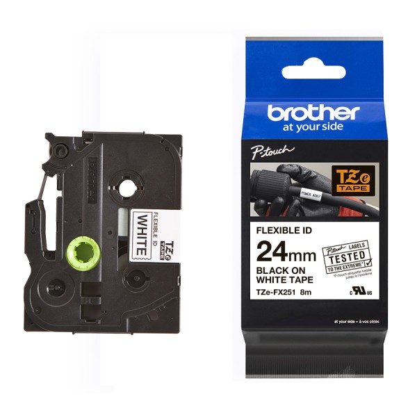 Brother P-Touch TZe Flexible ID Tapes