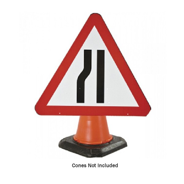 Road Cone Mounted Signs
