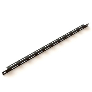 Rackmount Cable Support Tie Bar Black (H)15mm x (W)19"