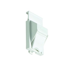 Angled Shutter Euro Snap-In EVO White