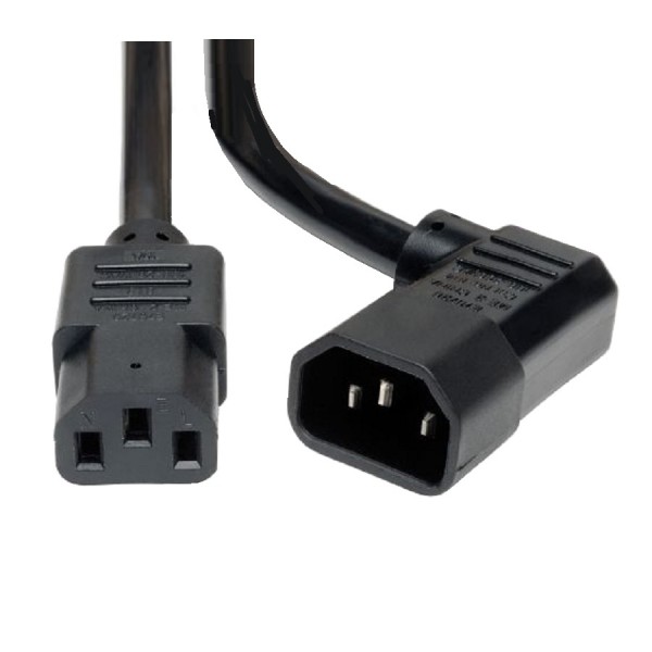 IEC C14 Male to IEC C13 Female