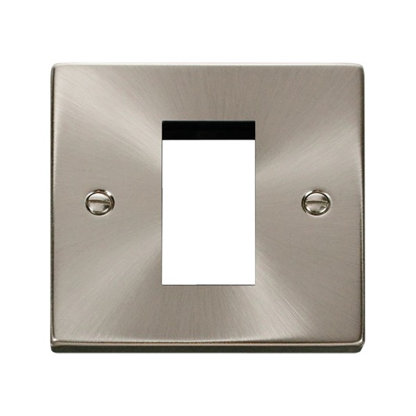 Scolmore Metallic Euro Faceplates