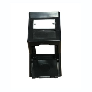Angled Shutter Euro Removable Hinged Shutter Keystone Black
