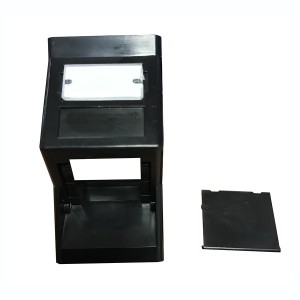Angled Shutter Euro Removable Hinged Shutter Keystone Black