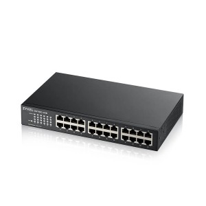 Gigabit Ethernet Switch Rackmount Unmanaged 10/100/1000Mbps 24 Port GS1100-24E   