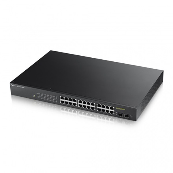 ZyXEL GS1900 Series Gigabit Smart Managed PoE+ Rackmount Switches
