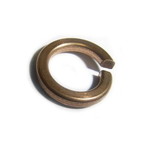 Washer Spring Single Coil M8 Phos Bronze