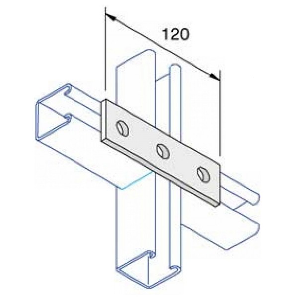Unistrut Flat Plate Fitting