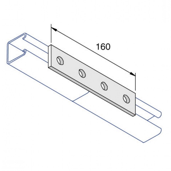 Unistrut Flat Plate Fitting