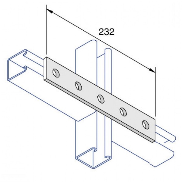 Unistrut Flat Plate Fitting