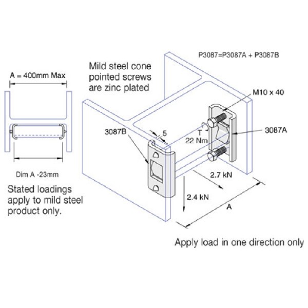 Unistrut Channel Beam Clamps