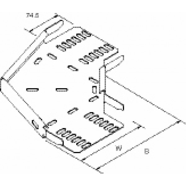 Unistrut Cable Tray Flat Bends