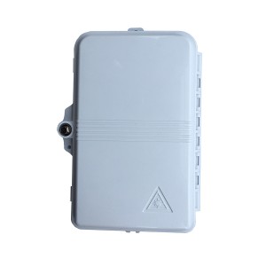 Fibre Termination Box 4F or 8F SC Simplex or LC Duplex Unloaded IP65 UV Stable White (H)186mm x (W)114mm x (D)40mm   