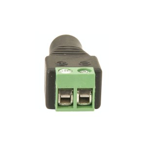 DC Power Socket with Screw Terminals 2.1mm x 5.5mm