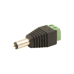 DC Power Plug with Screw Terminal 2.1mm x 5.5mm
