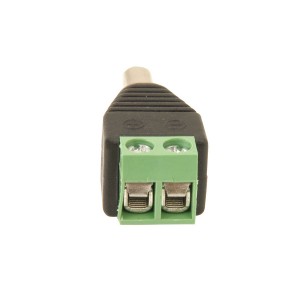 DC Power Plug with Screw Terminal 2.1mm x 5.5mm